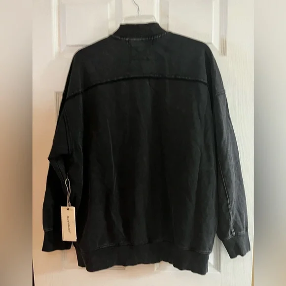 Bluevelvet/Women’s NWT Charcoal Zip Up Jacket Size S - Picture 7 of 12